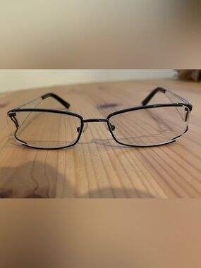 Woman’s Vintage Helium Paris 4115 Eyeglass frames EAUA 51-17-135 Black